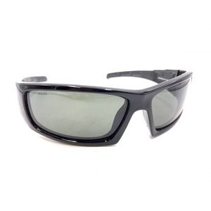 DVX Wiley X Vizor 1112Z Black Wrap Sunglasses Gray Lens 66-13 130 Designer